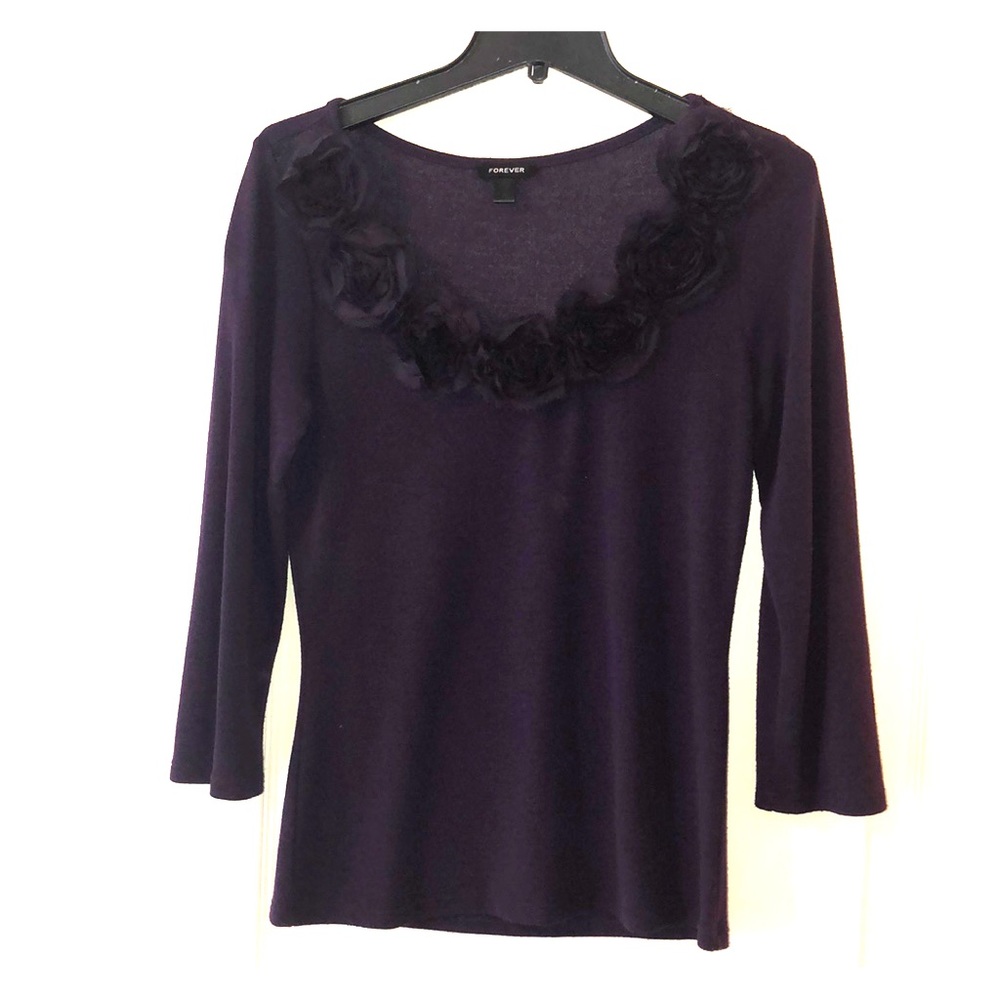 Forever Rose Detailed Top